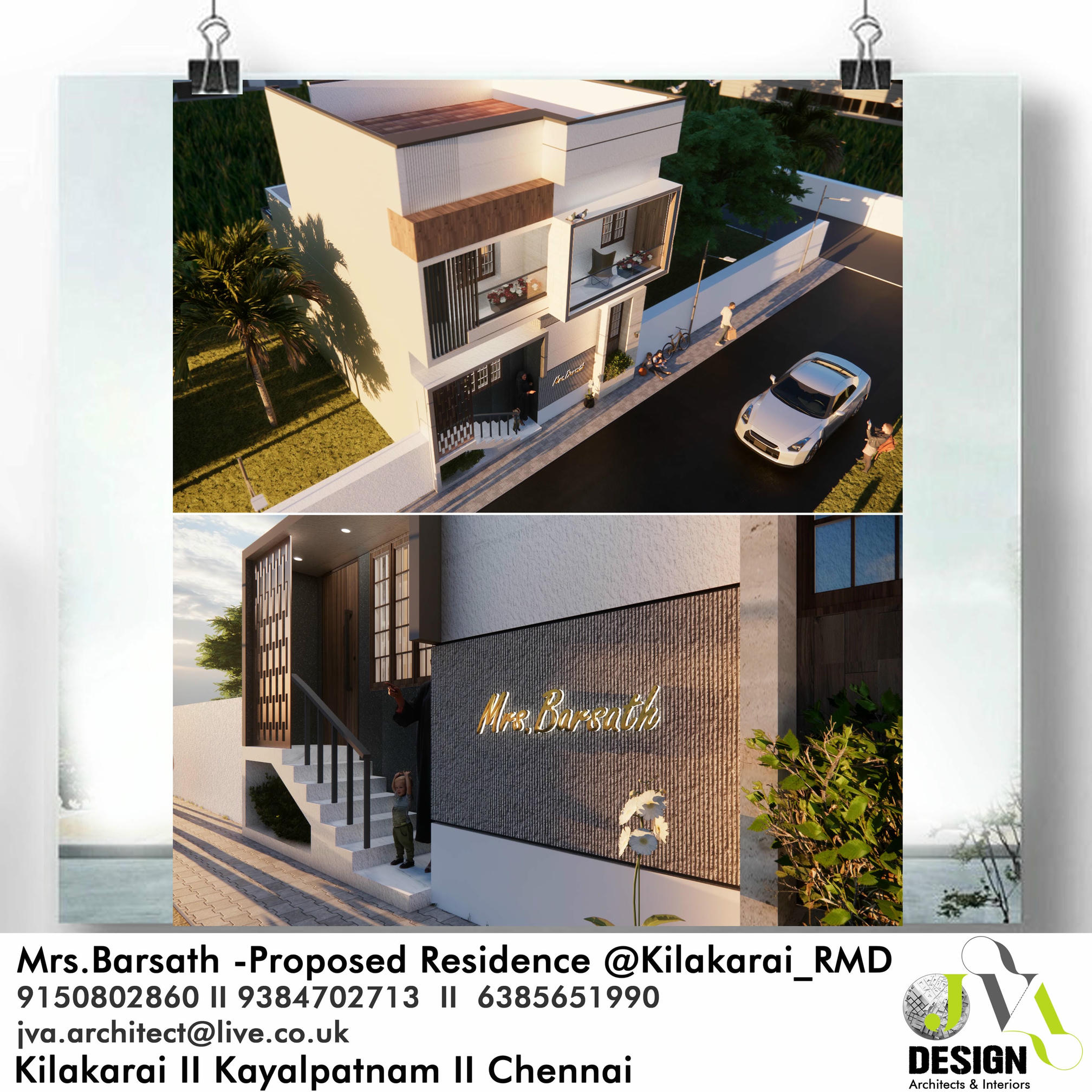 Mrs. Barsath Residence (Elevation 6)